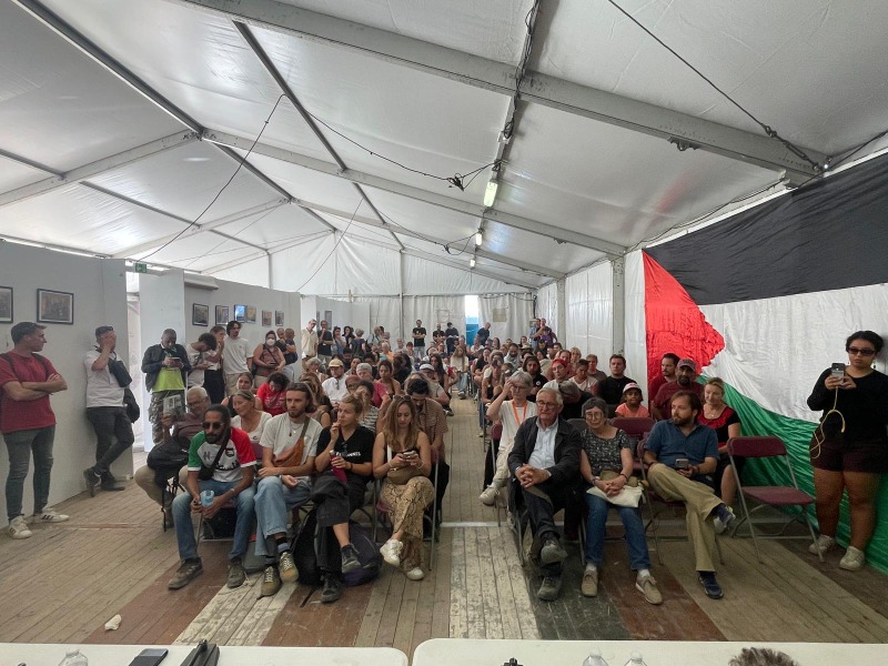 سفارة دولة فلسطين لدى فرنسا تختتم مشاركتها في عيد الإنسانية السنوي
