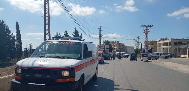 نجاة فرق الإسعاف من غارة إسرائيلية على طريق ميفدون