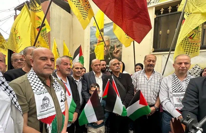 "فتح" في البقاع تنظّم اعتصاماً جماهيرياً حاشداً دعماً للشرعية الفلسطينية وانتخابات المجلس الوطني