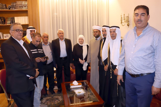 بهية الحريري تلتقي حجازي ووفداً من عشائر "شهابية الفاعور" وتهنئ الأسمر بانتخابه رئيساً لـ"الضمان"