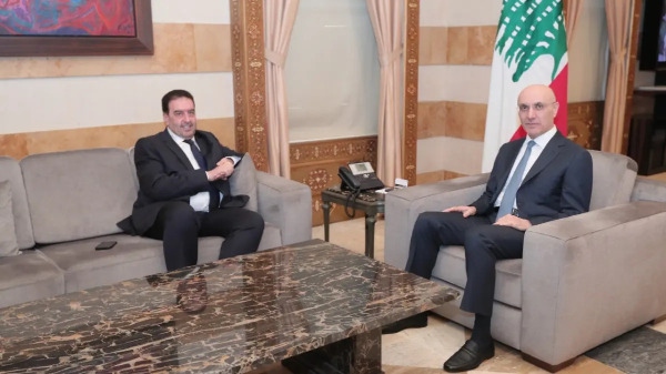 الحجار يبحث مع البعريني وياسين والمغربي في الأوضاع العامة والشؤون الإنمائية والخدماتية