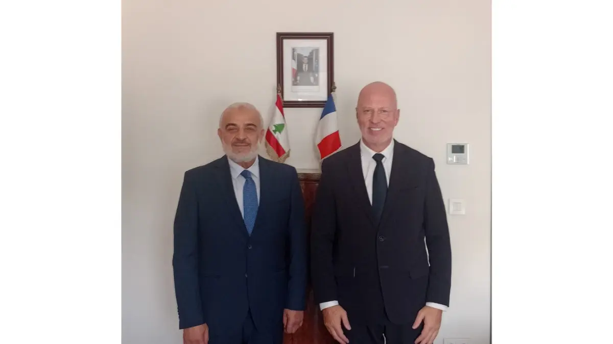 أسعد الحريري يبحث مع القنصل الفرنسي تعزيز التواصل مع الشمال