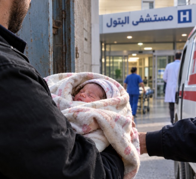 العثور على طفلة "حديثة الولادة" ونقلها إلى المستشفى في الهرمل