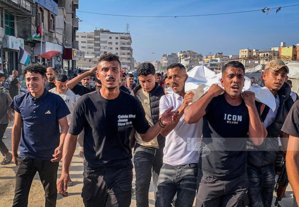 شهيدان وإصابات جراء غارة للاحتلال غرب مدينة غزة
