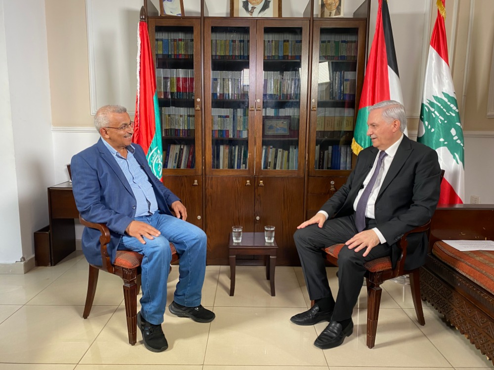 هيثم زعيتر يستضيف النائب سعد حول "سبل تحصين الأمن والاستقرار في عين الحلوة"، 8:30 من مساء الجمعة 18-08-2023 على تلفزيون فلسطين