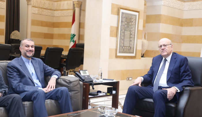 الرئيس ميقاتي يلتقى عبد اللهيان: لبذل كل الجهود الدبلوماسية لوقف ما يجري في غزة وحماية لبنان