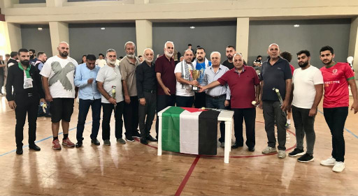 وقفة ومباراة تضامنية بين المنتخب الفلسطيني لكرة الصالات وجامعة فينيسيا