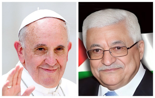 اتصال هاتفي بين الرئيس عباس وقداسة البابا فرنسيس