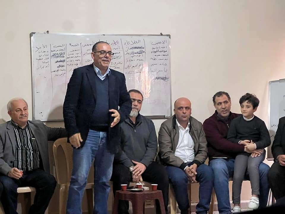 د. أبو العينين يتفقد مقرات وحدة الاسعاف والطوارئ والدفاع المدني الفلسطيني في مخيم نهر البارد