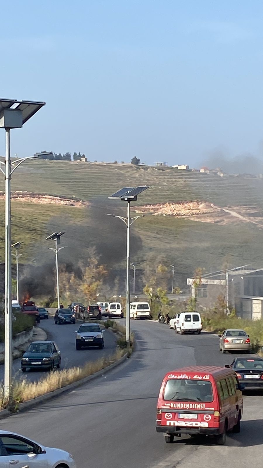 مسيرة إسرائيلية تستهدف سيارة على طريق كفردجال - النبطية!