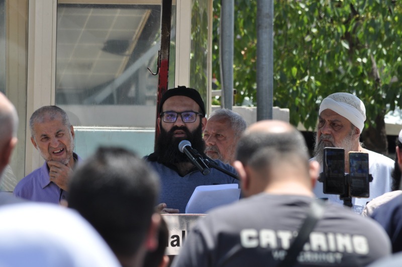 اعتصام لأهالي "معتقلي أحداث عبرا" طالب بإطلاق الأسير وإخوانه