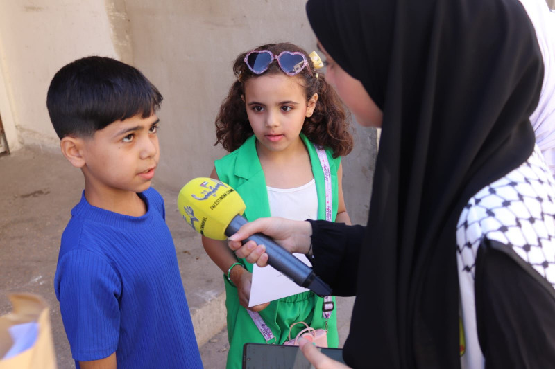 بدعمٍ من دائرة شؤون اللاجئين الفلسطينيين وسفارة دولة فلسطين في لبنان .. المكتب الطلابي لحركة "فتح" ينفذ مسابقة "رسالة إلى غزة"