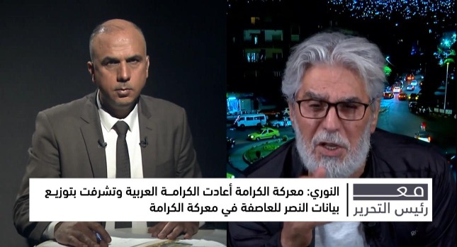 الممثل السوري عباس النوري: لضرورة أن تبقى فلسطين حاضرة بالأعمال الفنية التي تعرض عبر الشاشات العربية
