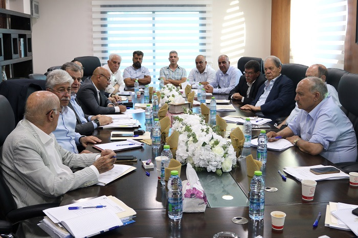 اللجنة التنفيذية لمنظمة التحرير الفلسطينية تعقد اجتماعا في رام الله