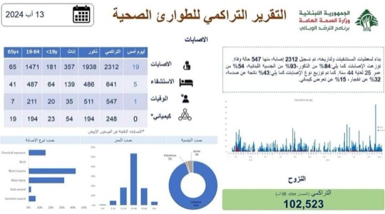 منذ بدء الحرب .. كم بلغ عدد الجرحى في جنوب لبنان؟