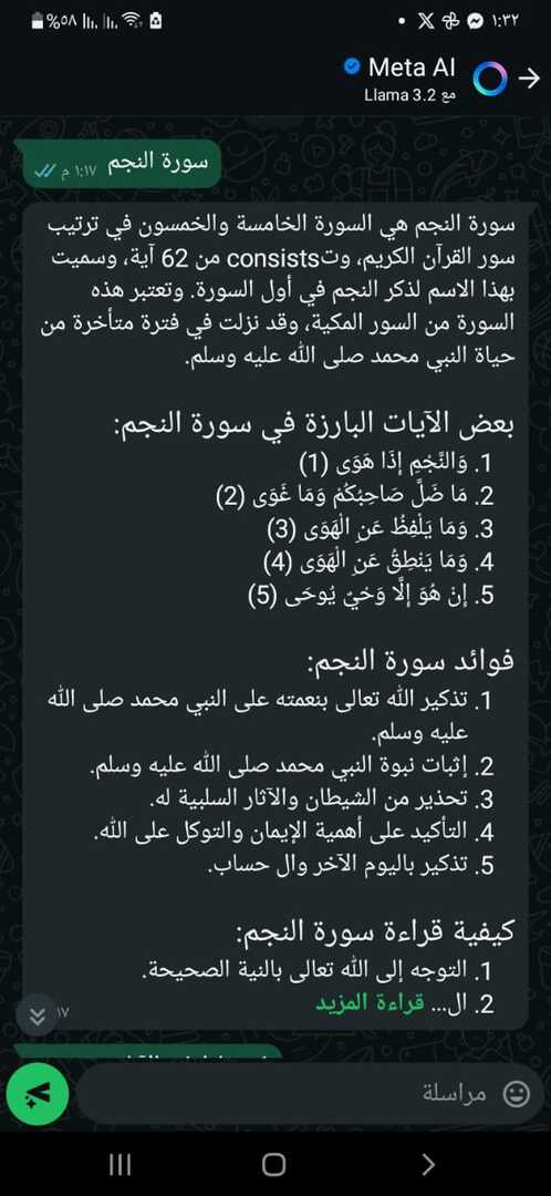 مصر.. اكتشاف خطأ فادح للذكاء الاصطناعي في "ميتا" متعلق بالقرآن