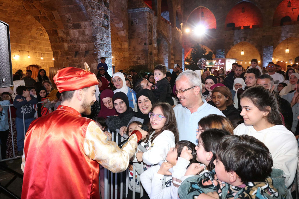 "ليالي رمضان صيدا" تنطلق في خان الإفرنج: سوق للمأكولات وفقرات ترفيهية وأمسية انشادية