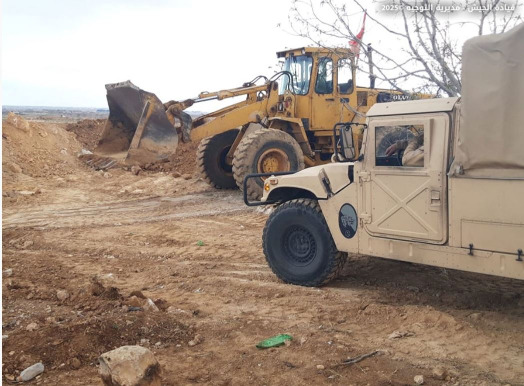 الجيش يغلق 3 معابر غير شرعية في القاع والهرمل