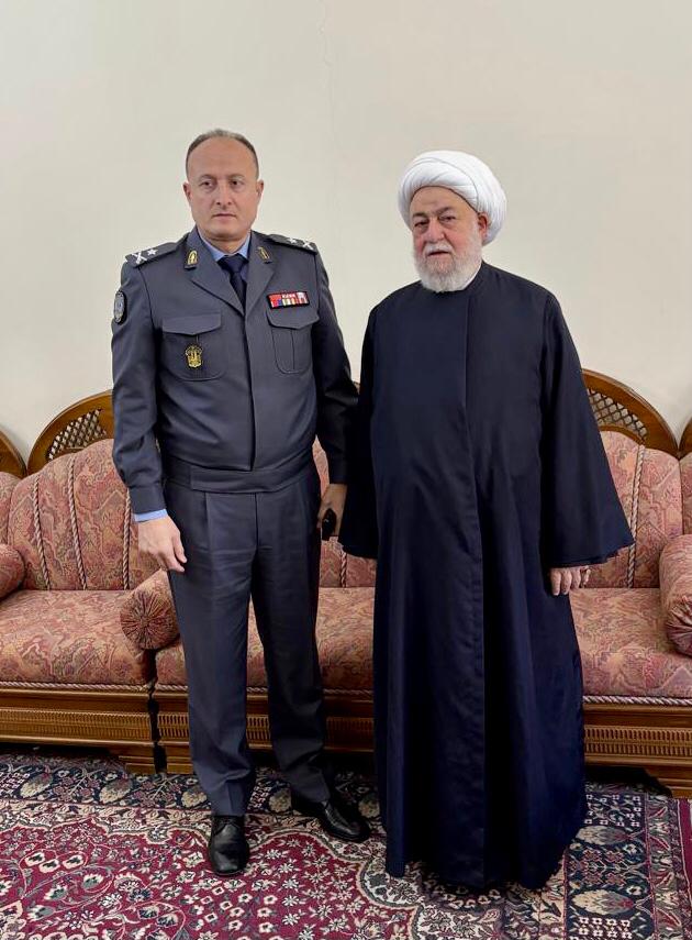المفتي عسيران يستقبل العميد الأيوبي