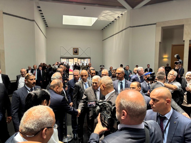 ‏الصورة الأولى لوصول الرئيس عباس إلى لبنان