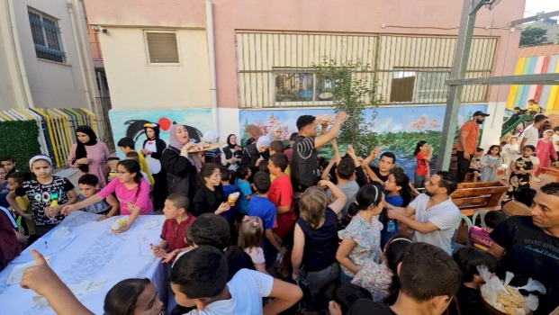 "شؤون اللاجئين" واللجنة الشعبية في المخيم تفتتح حديقة "الدهيشة" ضمن مشروع تحسين المخيمات