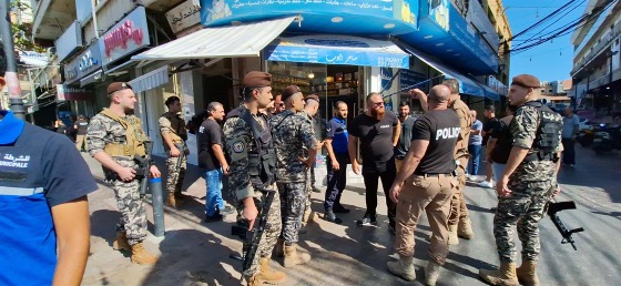 حملة إزالة مخالفات في سوق صيدا التجاري بمؤازرة أمن الدولة..  حجازي: لا يمكن القبول باستمرار الفوضى والتسيّب