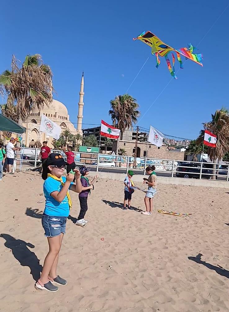 رسائل فرح وسلام في سماء صيدا بمهرجان "يلا نطيّر طيارة" لـ"كشافة لبنان المستقبل"