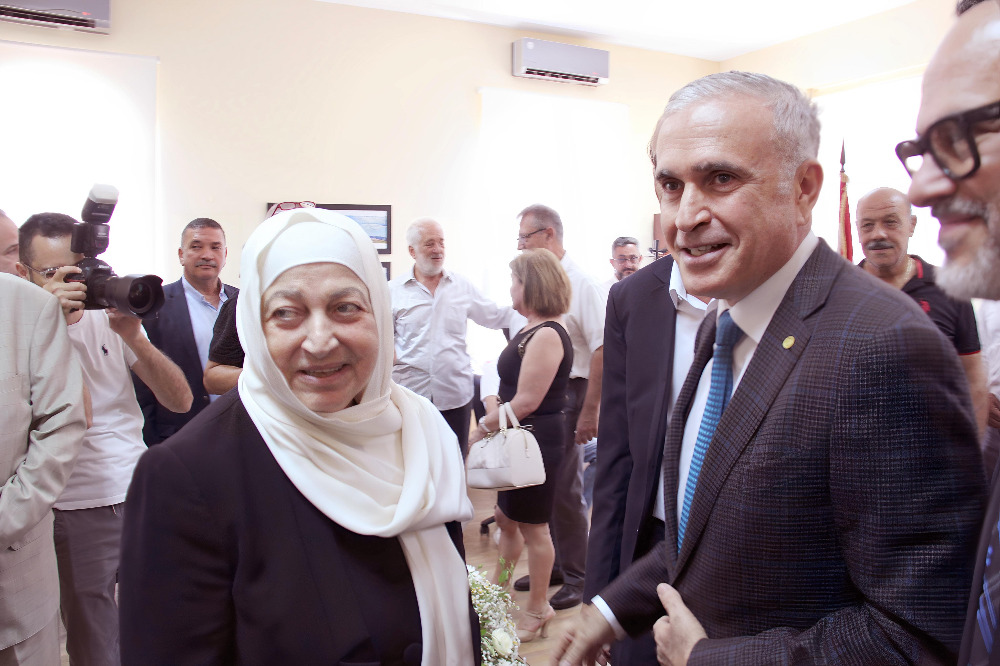 بهية الحريري تزور اتحاد بلديات جزين وتقدم التهاني لرومانوس ونخلة والأعضاء