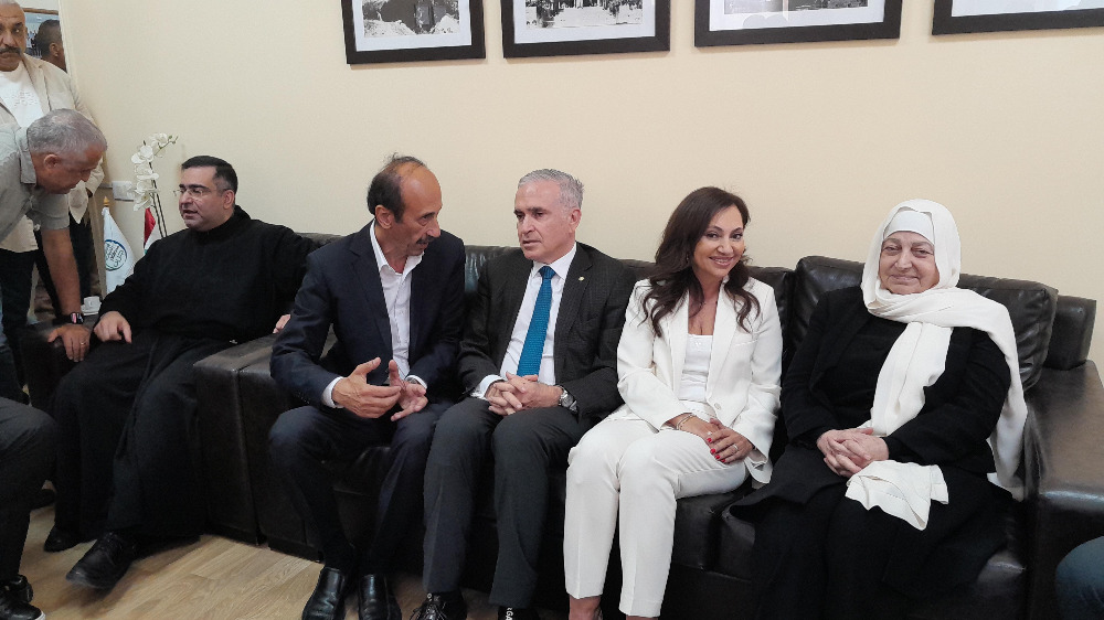 بهية الحريري تزور اتحاد بلديات جزين وتقدم التهاني لرومانوس ونخلة والأعضاء