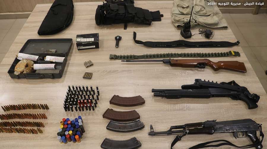 توقيف 25 شخصًا لارتكابهم جرائم مختلفة