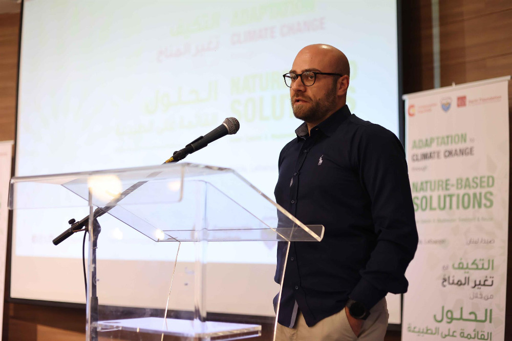 جلسة عرض ونقاش في بلدية صيدا للمشروع النموذجي: "التكيّف مع تغير المناخ من خلال الحلول القائمة على الطبيعة"
