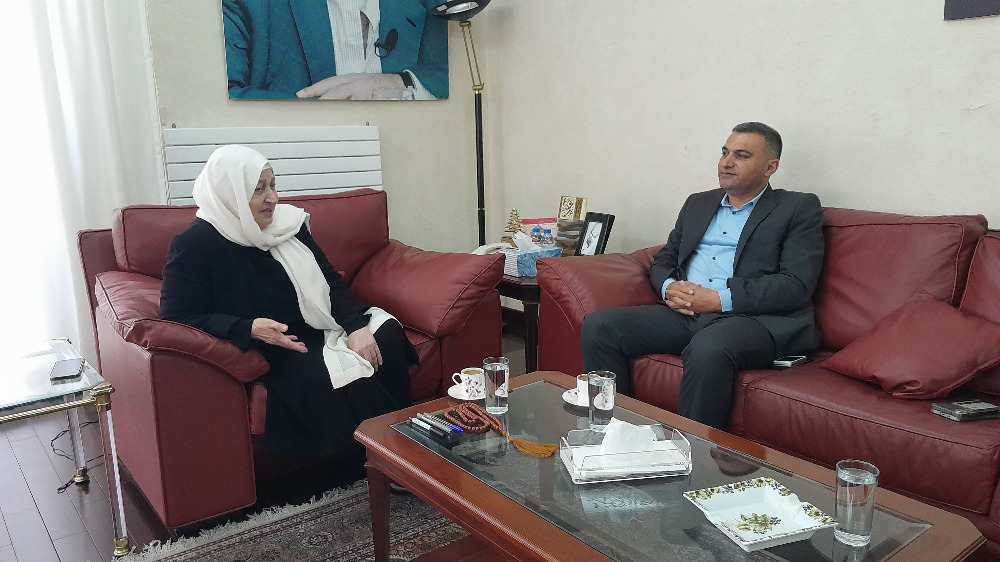 بهية الحريري تعرض الأوضاع الأمنية مع العميد حرب والمقدم الحاج شحادة
