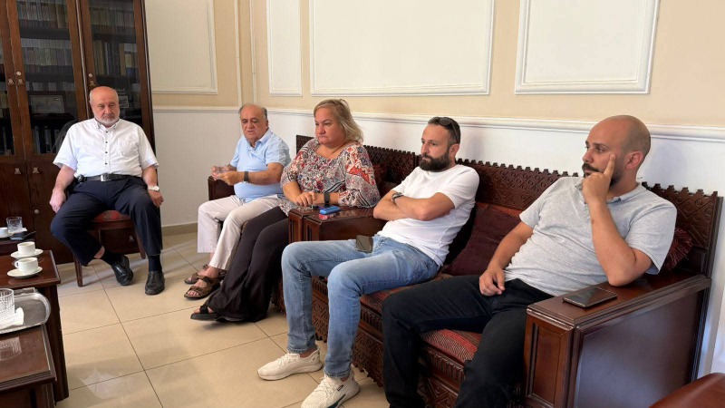 أسامة سعد يلتقي أمانة سر تجمع المؤسسات الأهلية في صيدا