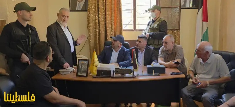 اللواء العبد يزور مخيم عين الحلوة ويؤكد اهتمام القيادة الوطنية بأمن أبناء الشعب الفلسطيني