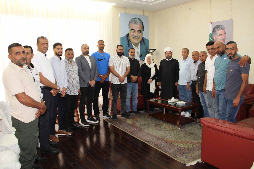 بهية الحريري تلتقي وفداً من بلدية البرغلية وتستمع لمطالب سائقي الشاحنات وعربات "التوك توك"