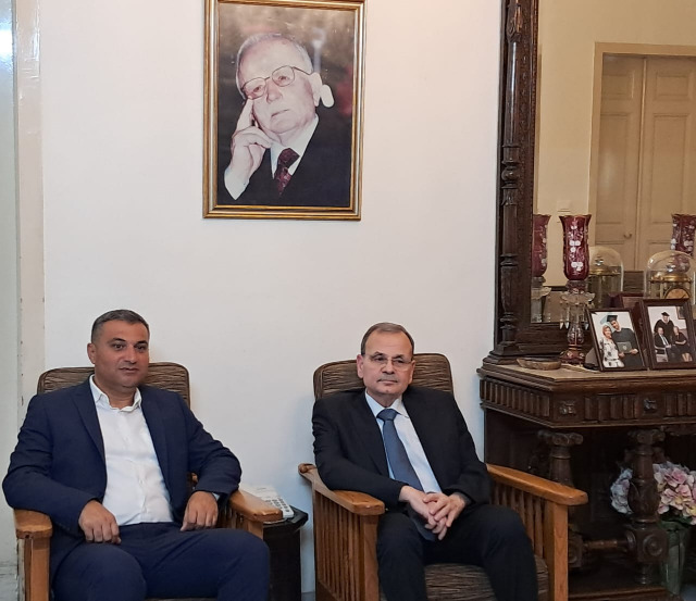النائب البزري يبحث مع العميد حرب الأوضاع الأمنية في صيدا والجنوب