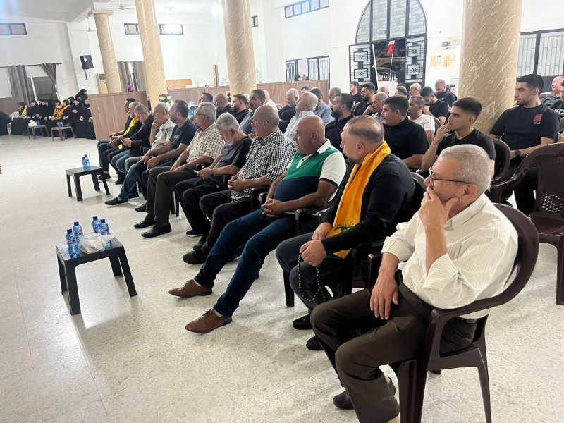 قطاع صيدا في "الحزب" واصل أنشطته بذكرى  الشهيدين نصرالله وصفي الدين