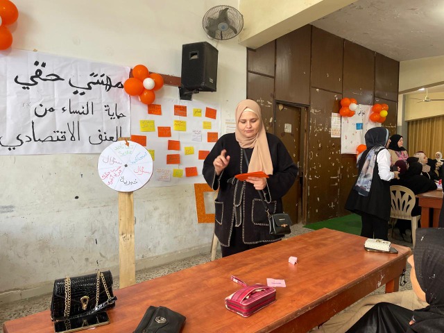 "نافذة أمل في مخيم البص: يوم مفتوح لدعم المرأة ضد العنف"
