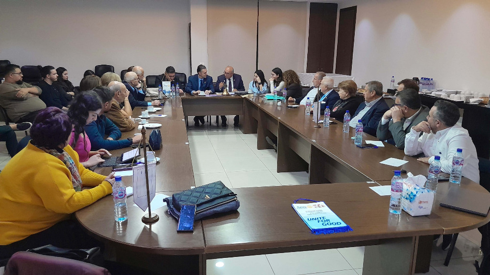 الأسرة الروتارية الصيداوية تستقبل محافظ المنطقة 2452 بيتر آشيجيان