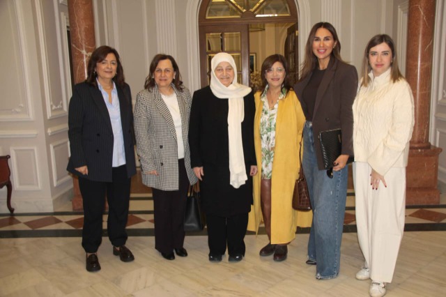 بهية الحريري تستقبل وفداً من المجلس الإداري  لـ"جمعية المواساة" برئاسة رلى الأنصاري