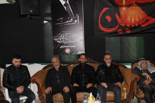 حركة "فتح" تُؤبِّن المقدم ناصر معروف في "تجمع المعشوق"