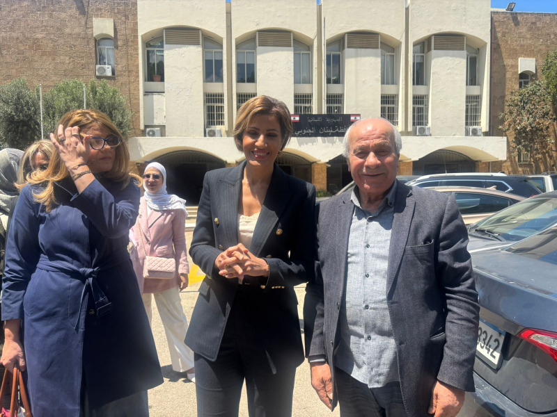 تمارا الزين تطلق من صيدا مبادرة بيئية لتحسين مراكز النزوح بدعم أوروبي