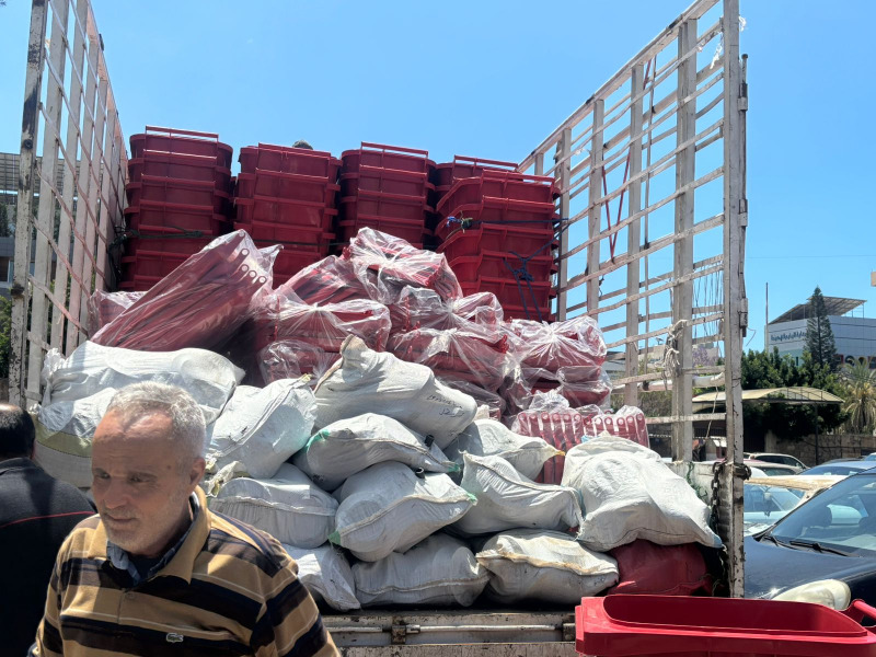 تمارا الزين تطلق من صيدا مبادرة بيئية لتحسين مراكز النزوح بدعم أوروبي