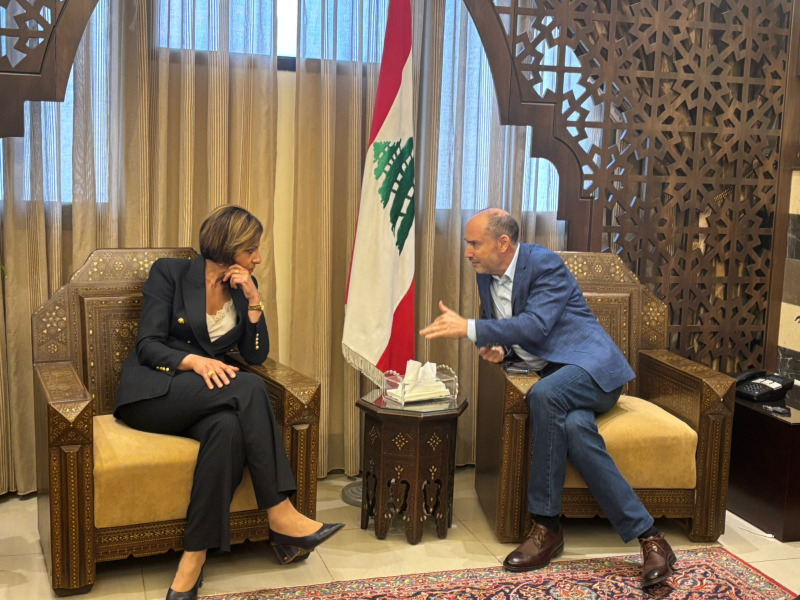 تمارا الزين تطلق من صيدا مبادرة بيئية لتحسين مراكز النزوح بدعم أوروبي