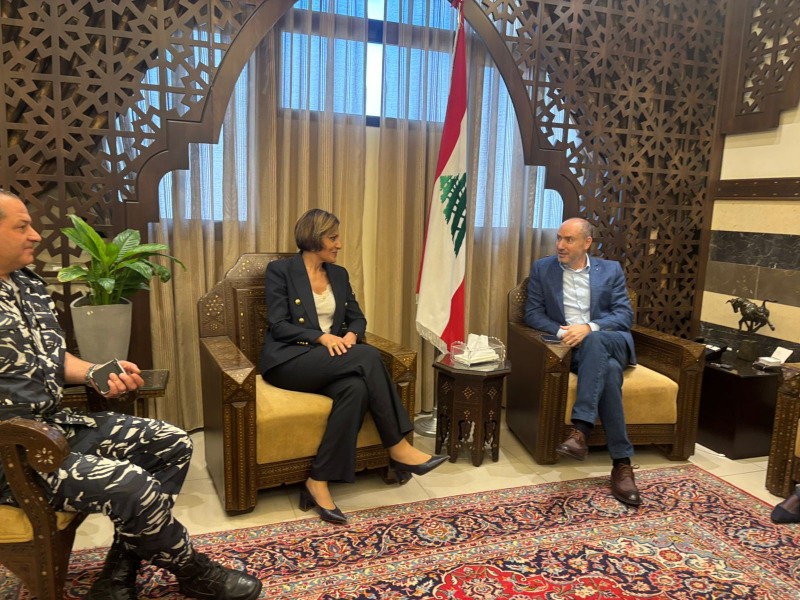 تمارا الزين تطلق من صيدا مبادرة بيئية لتحسين مراكز النزوح بدعم أوروبي
