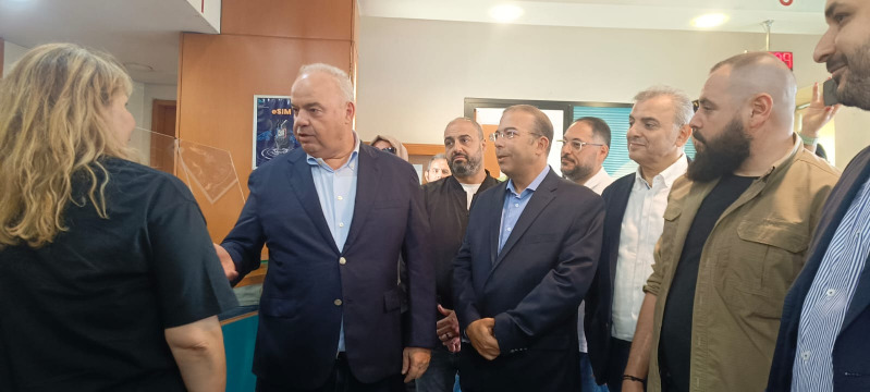 الحاج يجول على "اوجيرو" ومركزي "الفا" و"تاتش" في صيدا: وقعنا على انشاء نظام الفايبر اوبتيك في المدينة