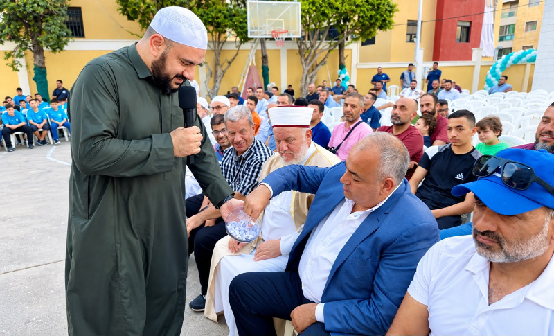 حفل تخريج طلاب دورات مسجد الحسين في صيدا بمشاركة 400 طالب