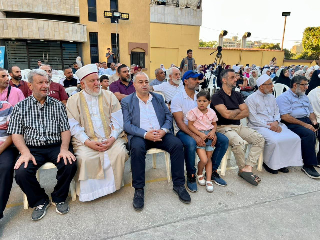 حفل تخريج طلاب دورات مسجد الحسين في صيدا بمشاركة 400 طالب