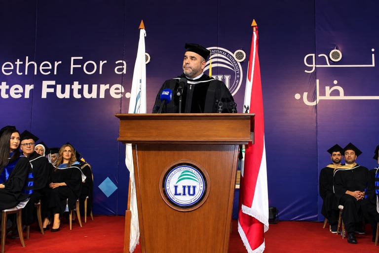 الجامعة اللبنانية الدولية LIU فرع صيدا تحتفل بتخريج طلابها للعام 2026 برعاية النائب حسن مراد