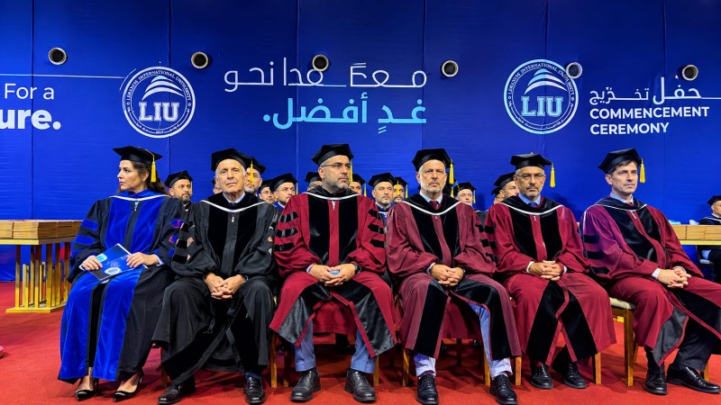الجامعة اللبنانية الدولية LIU فرع صيدا تحتفل بتخريج طلابها للعام 2026 برعاية النائب حسن مراد